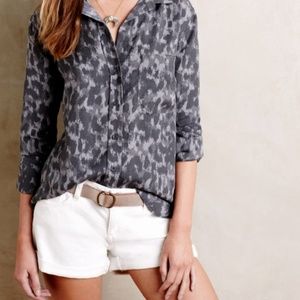 Anthropologie Women's Shirt Cloth & Stone Panthera